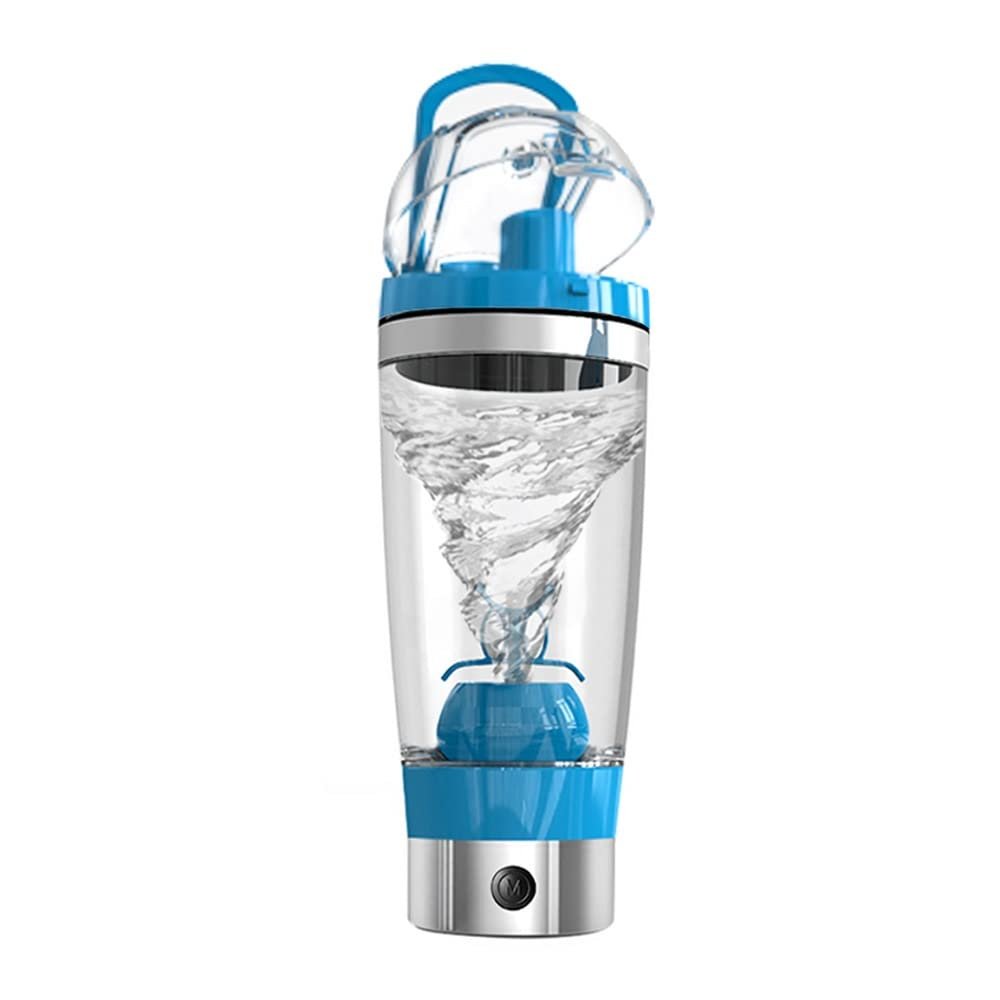 450ML Electric Protein Shaker Protein Shake Portable Protein Shaker Bottle Milkshake Blender Automatic Movement Vortex BPA Free Leak Proof for Office, Gym, Travel (Color : USB)
