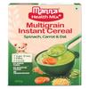 Manna Health Mix Instant Cereal, Spinach, Carrot, Dal with Milk, No Added Sugar, No Artificial Color, Flavors 200g (Pack of 1) view 1