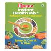 Manna Health Mix Instant Cereal, Spinach, Carrot, Dal with Milk, No Added Sugar, No Artificial Color, Flavors 200g (Pack of 1) view 3