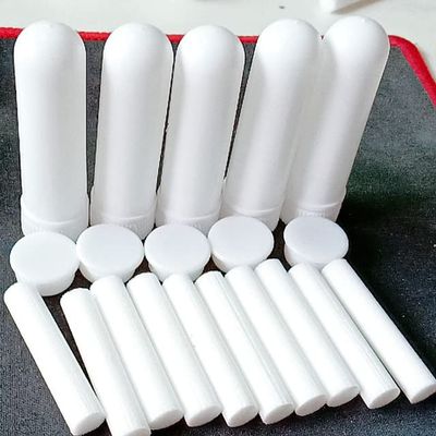 10Pcs/set White Blank Nasal Aromatherapy Inhalers Tubes Sticks With Wicks For Essential Oil Nose Nasal Container-10PCS Nasal TUBES,