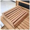 amocane Cedar Sauna Headrest Pillow for Sauna Room, Sauna Accessories for Any Barrel or Infrared Sauna, Non-Toxic, Comfortable S-Shape Design (15.75" x 13.38" x 4.72") view 1