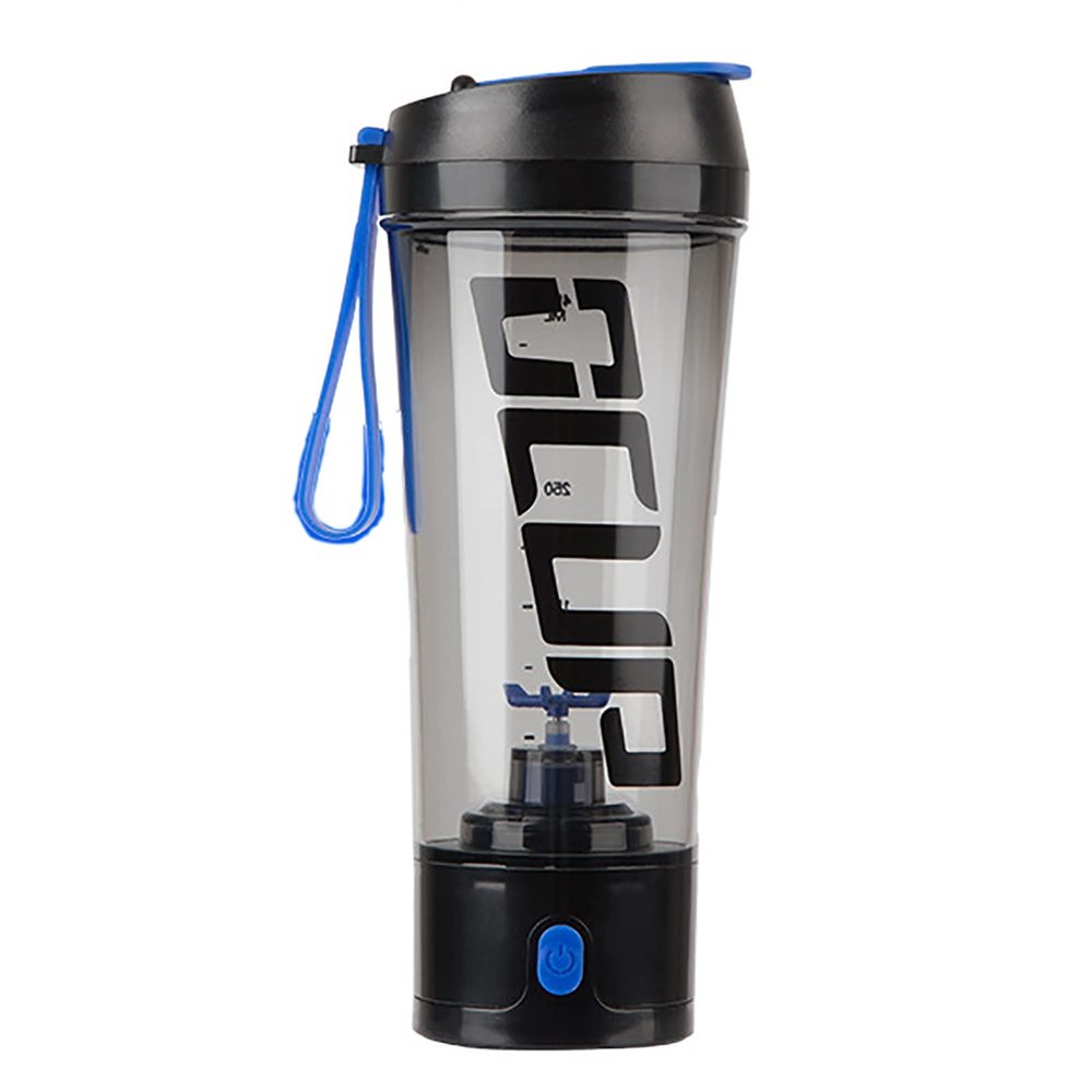 450Ml Electric Protein Shaker Protein Shaker Mixer Bottle USB Rechargeable Automatic Stirring Cup for Juices Cocktails Coffee Tea Protein and Diet Powder Cup (Color : Blue)
