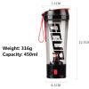 450Ml Electric Protein Shaker Protein Shaker Mixer Bottle USB Rechargeable Automatic Stirring Cup for Juices Cocktails Coffee Tea Protein and Diet Powder Cup (Color : Red) view 3