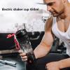 450Ml Electric Protein Shaker Protein Shaker Mixer Bottle USB Rechargeable Automatic Stirring Cup for Juices Cocktails Coffee Tea Protein and Diet Powder Cup (Color : Red) view 4