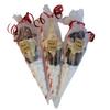 Dinosaur Cone Handmade Gift Set of 3 Hot Chocolate Stirrers Spoons Stick for Chocolate Lovers view 3