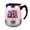 Electric Protein Shaker Shaker Protein Shake Stainless Steel Self Stirring Mug Battery Powered for Coffee, Juices, Cocktails, Tea, Protein and Diet Powder (Color : Pink, Size : USB Magnetic) view 1