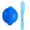 FOMIYES 2sets DIY Mask Mixing Bowls Silicone Mud Mask Stirring Bowls for Beauty Salon Use Facemask Skincare Tool for Spa Random Color view 2