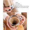 380Ml Electric Protein Shaker Automatic Movement Vortex Mixing Cup Protein Shaker Bottle BPA Free Leak Proof Battery Powered for Office, Gym, Travel view 3