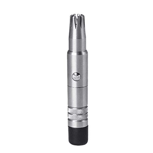 Wresetly New Stainless Steel Manual Nose Trimmer for Shaving Nose Ear Hair Trimmer Shaver Face Care for Men Washable Device