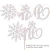 Rsstarxi 1 Pack Snowflake 1st Birthday Cake Toppe Glitter First Birthday Snowflake One Cake Pick for Winter Onederland Snowflake Theme Baby Shower 1st Birthday Chistmas Party Cake Decorations Silver view 2