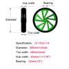 12 1/2x2 1/4, Wheelchair Replacement Wheels Accessories, Wheelchair Rear Wheels Parts, PU Solid Tire, Nylon Hub, Bearing 12mm (1/2''), 1 Pair view 2