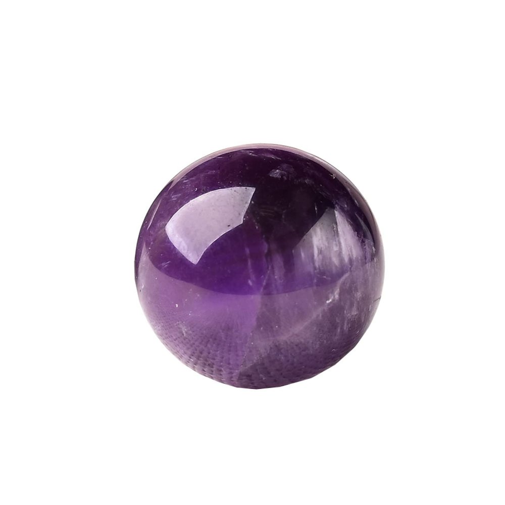 1PC Natural Amethyst Crystal Ball Quartz Stone Ore Mineral Home Decoration Collection DIY Gift