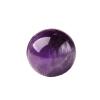 1PC Natural Amethyst Crystal Ball Quartz Stone Ore Mineral Home Decoration Collection DIY Gift view 1