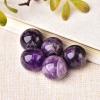 1PC Natural Amethyst Crystal Ball Quartz Stone Ore Mineral Home Decoration Collection DIY Gift view 2