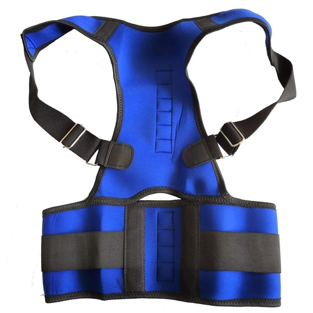 ADITAM 1Pcs Posture Corrector Clinically Proven To Improve Bad Posture Relieve Upper Neck & Back Pain Premium Posture Brace (Size : Medium) (Medium) Double the comfort
