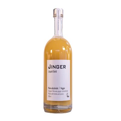 Organic Jinger Liquid Gold - 200ml - Ginger concentrate - Vegan - Detox - Immune booster - Ginger Shot