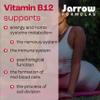 Jarrow Formulas, Methyl B12, 500mcg, Cherry Flavour, 100 Chewable Vegan Tablets, Gluten Free, Vegetarian, Soy Free, GMO Free view 4