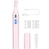 Dapsang Eyebrow Trimmer Electric Eyebrow Razor for Women, Rechargeable Facial Hair Shaver Painless Detail Trimmer with Rinseable Blade for Face Neck Lips (Pink) view 1