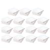 1500 Sheets X White 1ply Paper Napkins - Serviettes Tissues Disposable Tissue Cocktail Tissue Paper Party Tableware Catering Restaurants Bars Cafes Strong Absorbent & Hygienic  27 X 30 Cm view 1