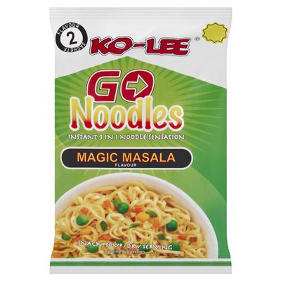 Ko-lee Go Instant Noodles Xtreme Magic Masala Flavour 85 g (Pack of 24)