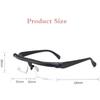 Adjustable Focus Reading Glasses -6D Up + 3D Diopters Variable Lens Corrective Computer Unisex Driving Dial Eyeglasses, Variable Focus Glass Reading Glasses for Distance Or Myopia (With Box) view 2