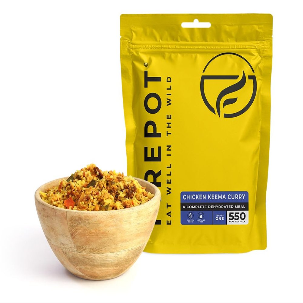 Firepot Chicken Keema Curry (Regular) - Healthy Dehydrated Expedition Food