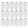 Pack of 18- Kitchen Rolls, 2 PLY Centrefeed Towels, Embossed White Hand Napkins, 40GSM Towel Paper, 200 Sheets Wiping Napkin Roll, Strong & Durable Kitchen Roll Bulk Buy (6x3) view 1