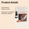 by Amazon Espresso Intenso Plastic Coffee Capsules Nespresso Compatible, Dark Roast, 100 Count (2 Packs of 50) - Rainforest Alliance Certified view 3