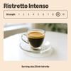 by Amazon Ristretto Intenso Plastic Coffee Capsules Nespresso Compatible, Dark Roast, 100 Count (2 Packs of 50) - Rainforest Alliance Certified view 3