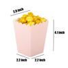 AimtoHome Baby Blue and Baby Pink Popcorn Boxes Mini Paper Popcorn Box Cardboard Popcorn Container for Gender Reveal Party, Movie Night Party, Pack of 24 view 2