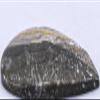 HQRP 32mm 16.5ct Silverish Black Yellow Bumble Bee Jasper Cabochon Polished Natural Layered Gemstone Crystal Mineral Specimen Cab - Indonesia view 3