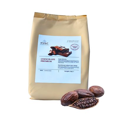 KV&C - Premium Granulated Instant Hot Chocolate | Creamy Frothy Rich Flavour | Home | Office | Vending | 1kg (10 x 1kg Bag (Full Box))
