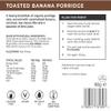 Firepot Toasted Banana Porridge (Extra-large) - Healthy VEGAN Dehydrated Expedition Food view 2
