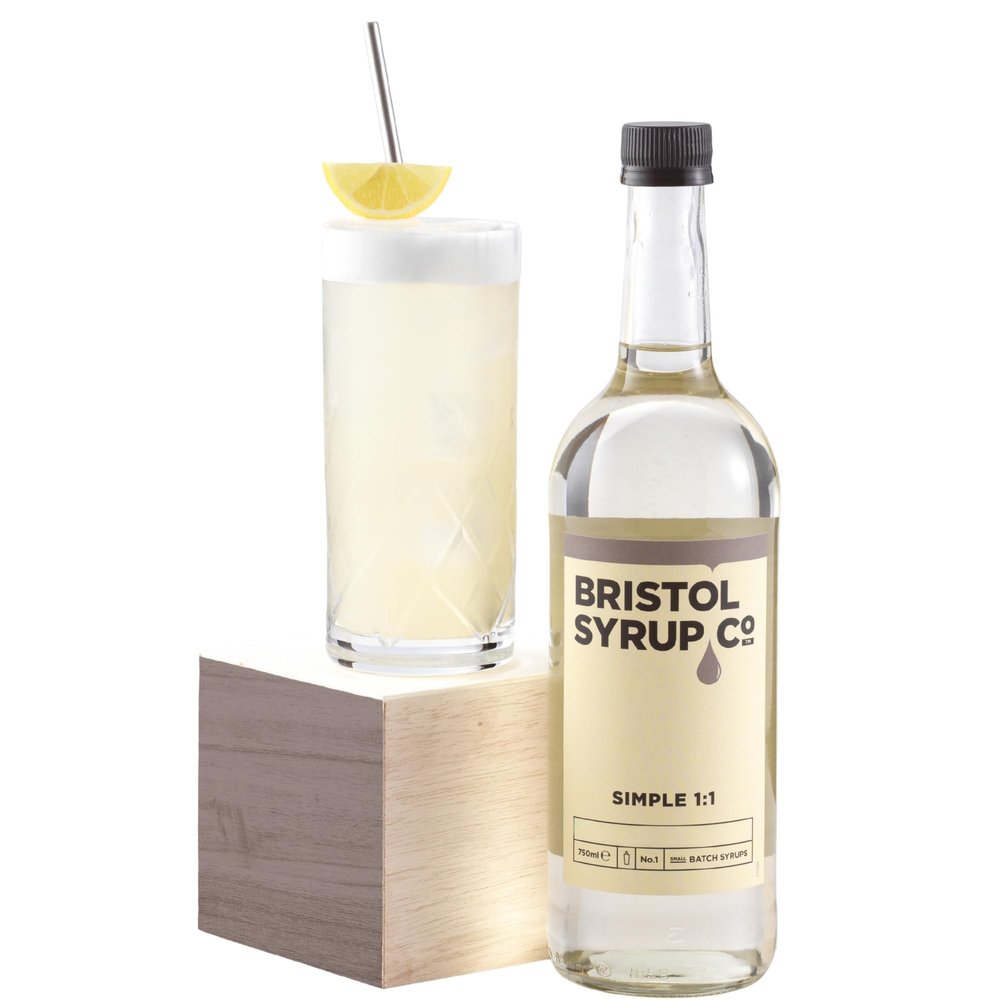 Bristol Syrup Company No.1 Simple 1:1 Syrup, 750ml