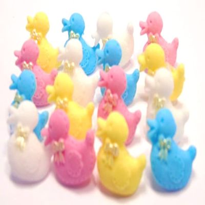 16 Edible Baby Ducks Cupcake Toppers (Mixed)