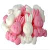 12 Edible Easter Rabbit Cake Cupcake Decorations (6 Pink 6 White) view 1