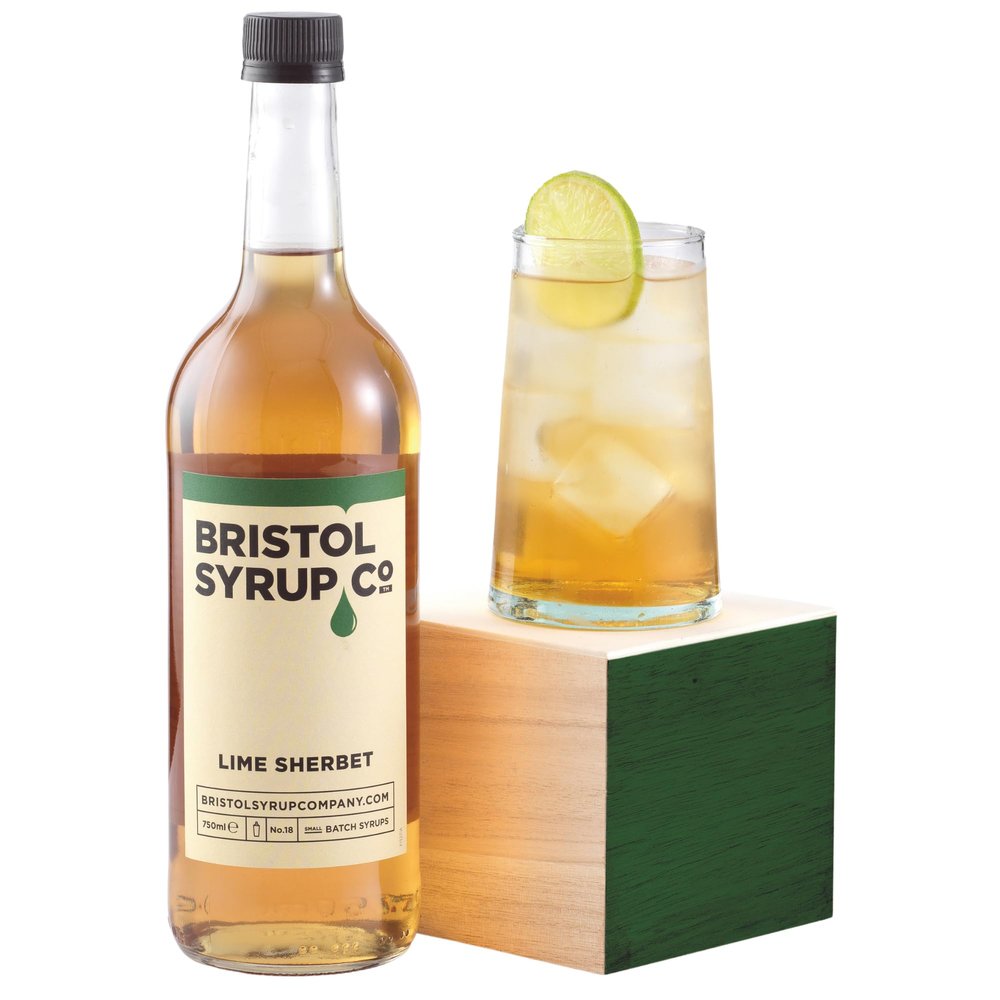 Bristol Syrup Company No.18 Lime Sherbet Syrup, 750ml