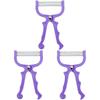 FOMIYES 3pcs Face Hair Epilator Manual Facial Hair Cleaner for Women Random Color view 1