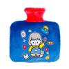 Uteruik Hot Water Bottle with Girl Printed Soft Fleece Cover - Hot Water Bag for Pain Relief Back Neck and Shoulders, 1000ML (#D) view 1