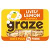 graze Lively Lemon Fibre Flapjack, 53 g (Pack of 1) view 1