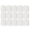 White Tissue Toilet Rolls Loo Tissue 2Ply Tissue Roll Soft and Strong Absorbent Fragrance Free Hygienic Toilet Paper Roll 22M Length x 10cm Width (15) view 1