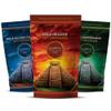 Guppy's Chocolates York | Hot Chocolate Flakes | 3 Pack | Real Grated Drinking Chocolate | 245g Resealable Pouch Equal To 7 Sachets per pack (Orange|Salted Caramel|Peppermint) view 1