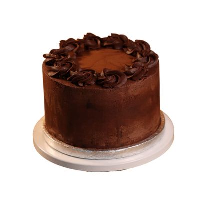 Keto Chocolate Birthday Cake - Sugar Free - No Guilt Bakes  Gluten Free & Low Carb - No Sugar Added, Healthy Snack, Diabetic Friendly - Great for All Celebrations, Moist, 6-inch Cake, Serves up to 9.