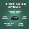 ORLO DHA  Vegan DHA Supplement (EPA & DHA)  Omega 3 Fish Oil & Krill Alternative  Plant-Based Omega-3 Algae Oil  Brain & Heart Support (60 Mini Burpless Softgels) view 4