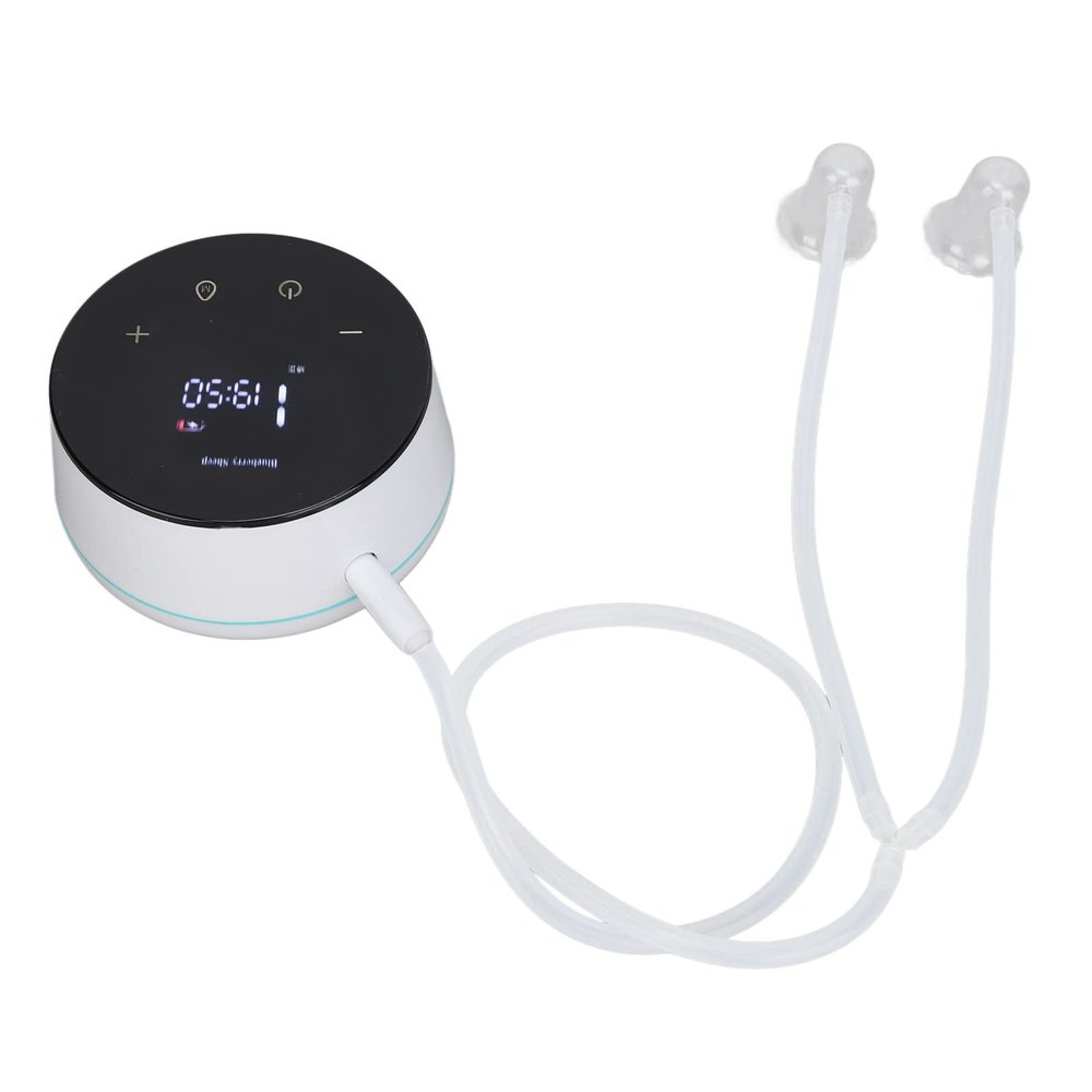 Rechargeable Nipple Puller, Electric Reverse Nipple Corrector Rechargeable LED Display Low Noise Powerful Flat Nipple Puller for Women