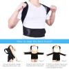 Adjustable Clavicle Posture Corrector for Men Women Upper Back Brace Shoulder Lumbar Support Belt Corset Waist Straps for Sciatica, Spinal Stenosis (A M) (B X) (A M) view 4
