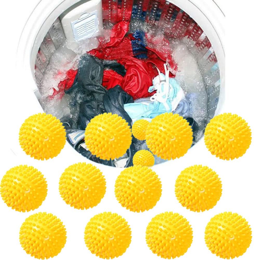 Washing Laundry Ball, Laundry Tumble Dryer Balls, Reusable Laundry Tumble Drying Balls Washing Machine Hair Catcher Clothes Will Come Out Soft, Fluffy, Fewer Wrinkles and Less Static Cling
