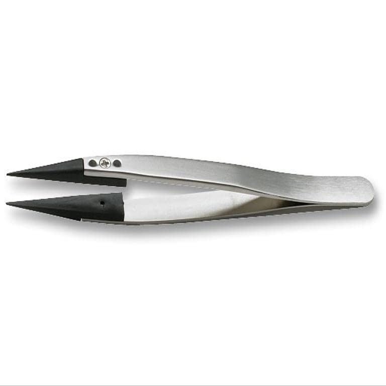 Spare Tips, for Tweezers, CARBOFIB, Tweezers & Replacement Tips, Qty.2 | A259CF