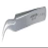 Tweezers, Strong Curved Tips, Tweezers & Replacement Tips, Qty.1 | TL 7A-SA SL view 1