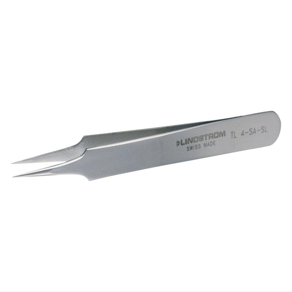 Tweezers, Extra FINE, Tweezers & Replacement Tips, Qty.1 | TL 4-SA SL